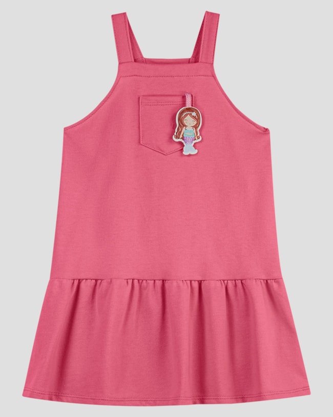 Conjunto Infantil Menina Salopete e Blusa Kely Kety Rosa-c8a924ed-4073-42a5-8c28-bbfe220b67a6