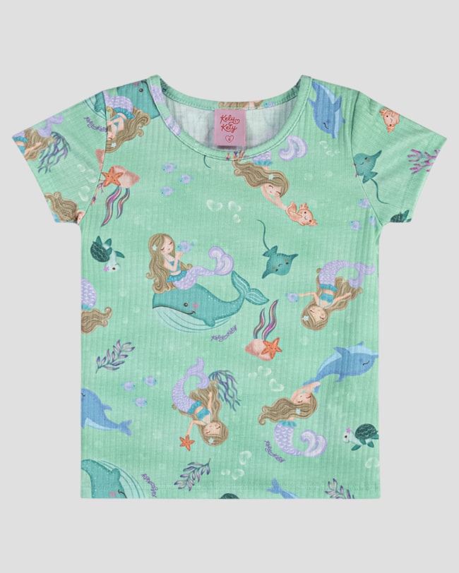 Conjunto Infantil Menina Salopete e Blusa Kely Kety Verde-6e09d41d-7a46-4ef8-9abf-26315caa9826