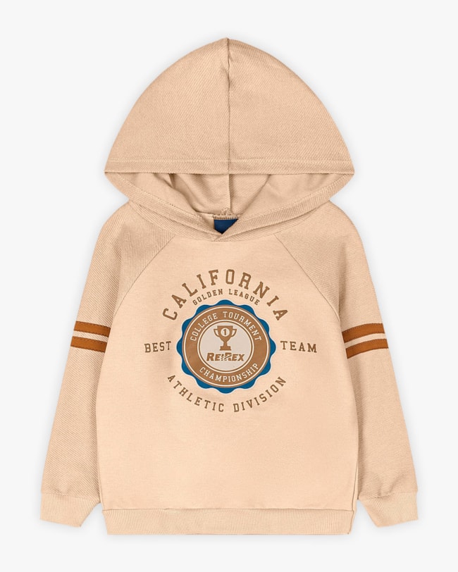 Conjunto Infantil Menino Blusa com Capuz e Calça - ReiRex - Deserto-334c9b19-c1b6-4a2d-93c1-813ff4b43040