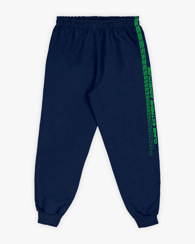 Conjunto Infantil Menino Blusão com Bolso e Calça - ReiRex - Verde-26e6ed51-e34c-4754-839c-d6b2e5b735d6