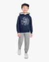 Conjunto Infantil Menino Blusão com Capuz e Calça - ReiRex - Azul-7f0f8027-e8c9-4ff9-9462-a106ba672568