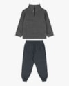 Conjunto Infantil Menino Blusão com Zíper e Calça Moletom - ReiRex - Iron-8f27c226-d29e-4fc0-bdc2-23e6f2dcad02