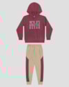 Conjunto Infantil Menino Blusão e Calça Bicolor - ReiRex - Bordô-d9762da6-ad2b-4746-a994-860e973ee5f8