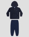 Conjunto Infantil Menino Blusão e Calça em Moletom - ReiRex - Azul-22d52adb-9e64-4fb6-9bcc-f8344bf7a32b