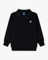 Conjunto Infantil Menino Blusão e Calça em Moletom Sarjado - ReiRex - Preto-f3bf8578-f16d-45ec-8c4d-2c1f4c76a1d1