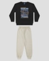 Conjunto Infantil Menino Blusão Estampa Game e Calça - ReiRex - Preto-6c612f7a-fe24-471d-b425-3f67fe1502b7