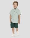 Conjunto Infantil Menino Camisa e Bermuda ReiRex Verde-c8d6c362-437e-423c-b9cc-786e6586c63a