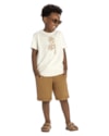 Conjunto Infantil Menino Camiseta e Bermuda ReiRex 10 Natural-e5985be0-43f3-4b50-b3b7-79cc8a796100