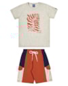 Conjunto Infantil Menino Camiseta e Bermuda ReiRex-bfdd5336-2e50-461b-9c59-af5d1a4a1a0e