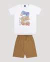 Conjunto Infantil Menino Camiseta e Bermuda ReiRex-ef883578-f4db-4d15-93f4-3867dd1a8c72