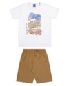 Conjunto Infantil Menino Camiseta e Bermuda ReiRex-56d34865-ee4b-494b-85dc-81c0879a27fc