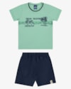 Conjunto Infantil Menino Camiseta Estampa Praia e Bermuda - ReiRex - Gelato-e94dde9c-67b5-44a3-8c47-0e51ff1658cc