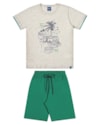 Conjunto Infantil Menino Camiseta Estampada e Bermuda ReiRex-78a772d7-a4c8-4a55-ad89-f53d8718d2e1