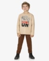 Conjunto Infantil Menino com Blusão Estampado ReiRex - Deserto-2c21acb7-dee4-4176-9ff7-aa0653152feb