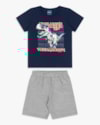 Conjunto Infantil Menino com Estampa Dino - ReiRex - Oxford-dc8c4933-0d50-4914-a525-5c346cb62b7d
