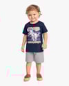 Conjunto Infantil Menino com Estampa Dino - ReiRex - Oxford-916c9e21-21a6-4f08-b915-88e3d9aabc85