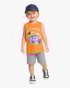 Conjunto Infantil Menino com Regata e Bermuda - ReiRex - Nectarine-5ab97fff-05ae-4523-aab8-57cb7653c427