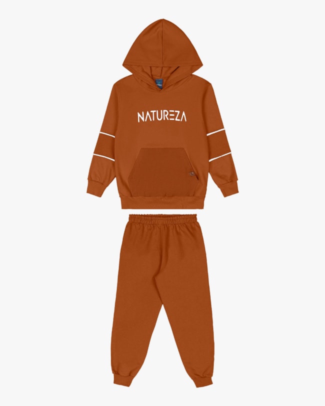 Conjunto Infantil Menino em Moletom com Bordado - ReiRex-68589e36-61e0-4162-a203-ce2c4860c550