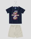 Conjunto Infantil Menino Estampa Mood Verão - ReiRex - Oxford-84175b26-3eda-4f6b-a306-c276e22a7fe6
