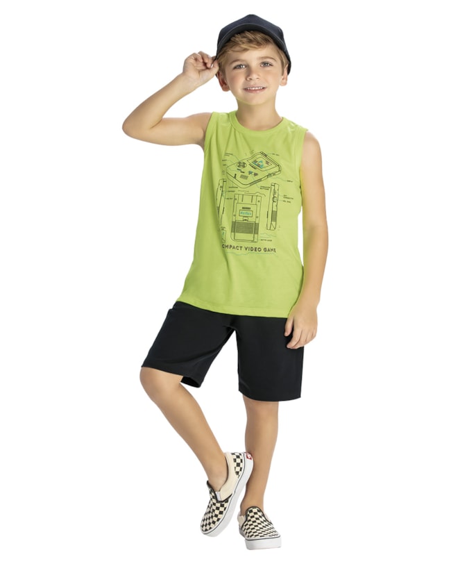 Conjunto Infantil Menino Estampa Video Game ReiRex-c6d50b79-739c-4178-bb80-52b77505853c