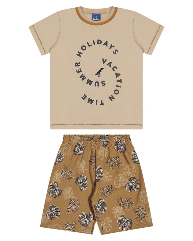 Conjunto Infantil Menino Estampado ReiRex 01 Deserto-f8d6e660-ee04-4e6b-9b42-81f8954ce1ce