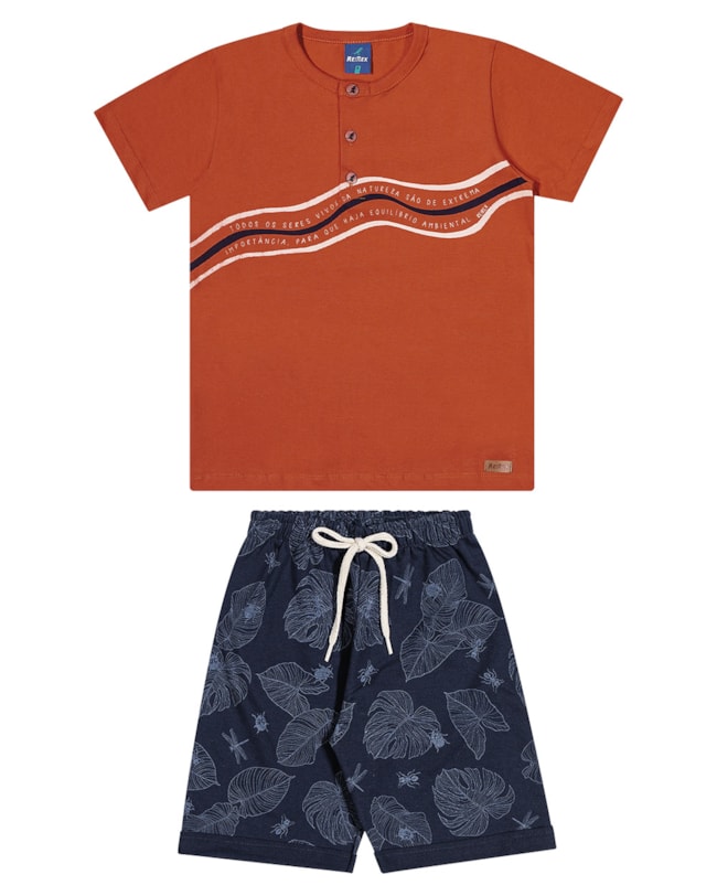 Conjunto Infantil Menino Estampado ReiRex Autentic-01b3d7b2-a894-4647-bd39-8ac2a0db5ed2