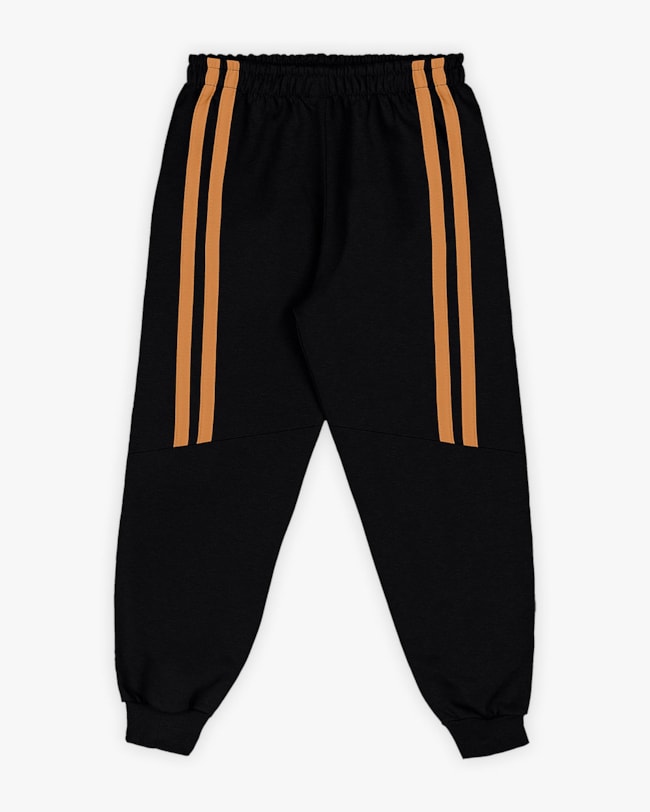 Conjunto Infantil Menino Jaqueta e Calça Estilo Esportivo - ReiRex - Marrom-89b70254-761f-4ae9-a54b-ed0f8091f7d6