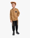 Conjunto Infantil Menino Jaqueta e Calça Estilo Esportivo - ReiRex - Marrtom-10-5ce4a4cd-800f-4987-b008-21e688d9cb08