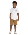 Conjunto Infantil Menino Polo e Bermuda ReiRex Branco-dbec934e-35fa-4afa-95a5-cbd1aa4b1613
