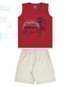 Conjunto Infantil Menino Regata Estampada e Bermuda ReiRex-b8f76963-24ac-41a4-986a-70b972a0f9e4