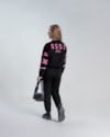 Conjunto Juvenil Feminino Blusão e Calça Moletom BaseD - Preto-b0982814-2124-46cd-a2de-7a73b071292e