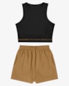Conjunto Juvenil Feminino Cropped Canelado e Shorts - BaseD - Preto-5b7cf662-e4bf-40e5-ab14-3529f78f40e2