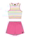 Conjunto Juvenil Feminino Cropped e Shorts BaseD-1ac99156-5d0b-4ccf-8ad5-0cca8b1356f3