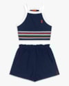 Conjunto Juvenil Feminino Regata Cropped e Shorts - BaseD - Oxford-66a8b4c3-9d69-41d0-8791-23eaabe8e530