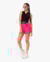 Conjunto Juvenil Feminino Regata Polo e Shorts - BaseD - Preto-ccf7d14d-e361-4e21-a307-558a1ea716f3
