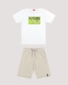 Conjunto Juvenil Masculino Camiseta e Bermuda BaseD-b49fc66c-ba77-449d-a82d-fcca8e8d0e8d