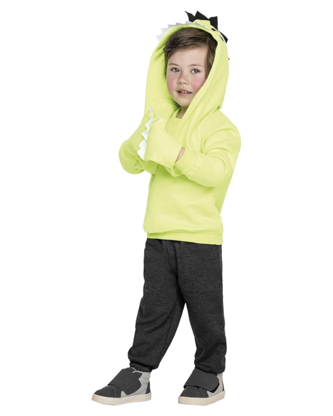 Conjunto Moletom Bebê Menino ReiRex Capuz Removível-16d0109e-f311-47d4-895f-547013218c60