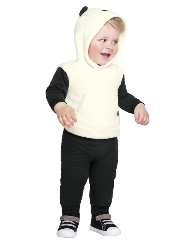 Conjunto Moletom Bebê Menino ReiRex com Capuz Interativo-83161a48-b999-48d9-a47b-2b71b9296c46