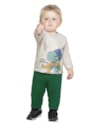 Conjunto Moletom Bebê Menino ReiRex Dinossauro-934b191b-249d-459f-aa75-499c0282255e
