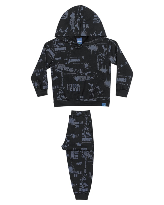 Conjunto Moletom Bebê Menino ReiRex Estampado-18e462fb-8df4-4d1f-9311-1ac5aec19d78