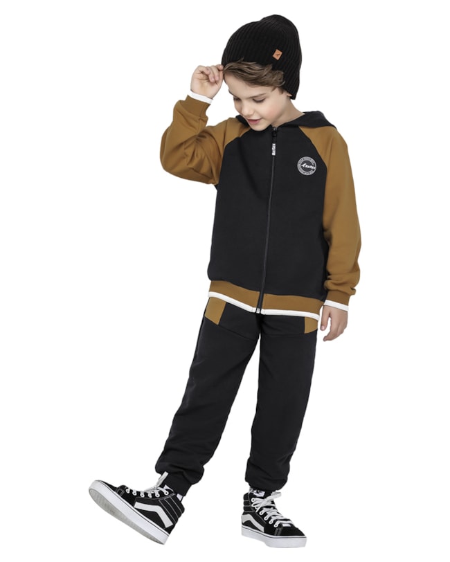 Conjunto Moletom Menino ReiRex Recortes-546fc020-7590-42f1-92f9-ae6a5c738ddd