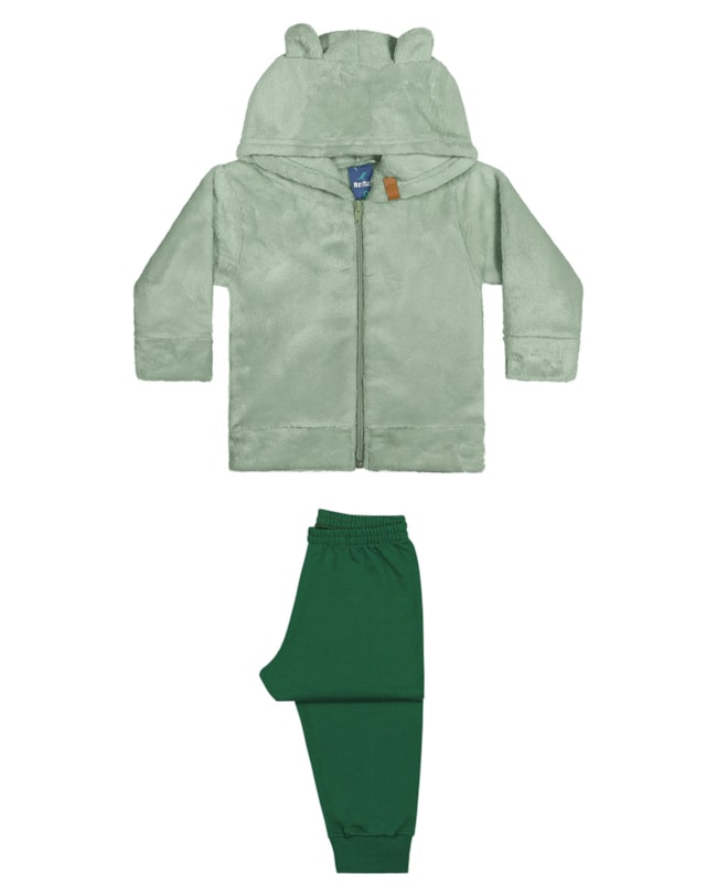 Conjunto Pelúcia Bebê Menino ReiRex com Capuz Interativo-3c3950cf-c254-4bca-b278-fb305f89d3b5