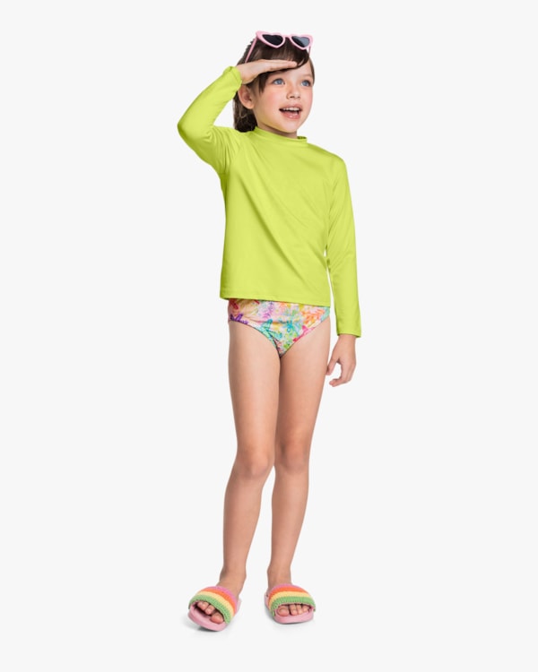 Conjunto Praia Infantil Menina com Estampa Mágica - Kely Kety - Citrus