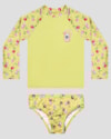 Conjunto Praia Infantil Menina com Qr Code Kely Kety Verde-0a46355d-52b8-4607-9a78-2c1bf129a53b