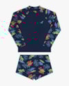 Conjunto Praia Infantil Menino Estampa Dinossauro - ReiRex - Oxford-3a9b1786-fb07-4bfc-958f-27a93a308ac3