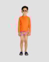 Conjunto Praia Infantil Menino Estampa Releva na Água - ReiRex - Laranja-9317d5fb-268f-4ae4-8b2b-8782955aead1