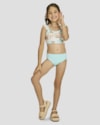 Conjunto Praia Infantil Top com Babado e Calcinha - Kely Kety - Areia-39b08da0-d6db-40f5-88cd-051334e4ed19