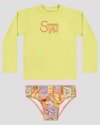 Conjunto Praia Menina Blusa e Calcinha Estampada Kely Kety Verde-2cb7d29c-ae23-4496-a0c3-49516baf3aa8