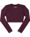 Cropped Fitness Feminino Cereja Rosa Mangas Longas-8f2253df-e096-4082-8640-84ec8f65b3fa