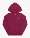 Jaqueta Básica Infantil Menina com Capuz em Moletom - Kely Kety - Roxo-1c32c7ac-21d8-486d-8a6b-955ad92d3615